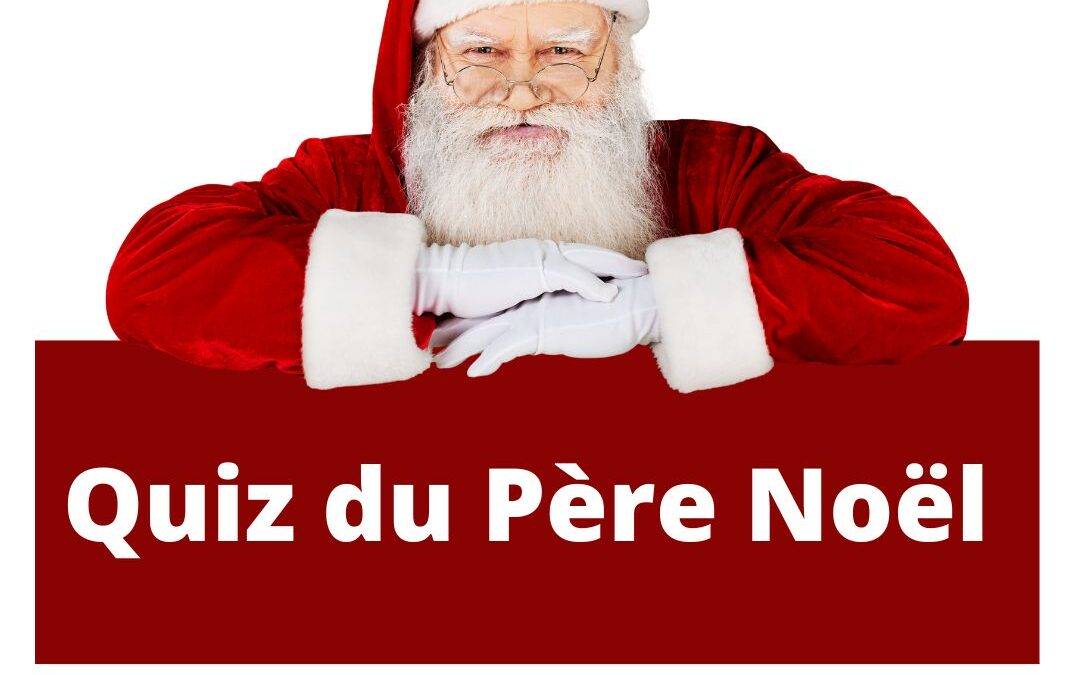 Quiz du Père Noël