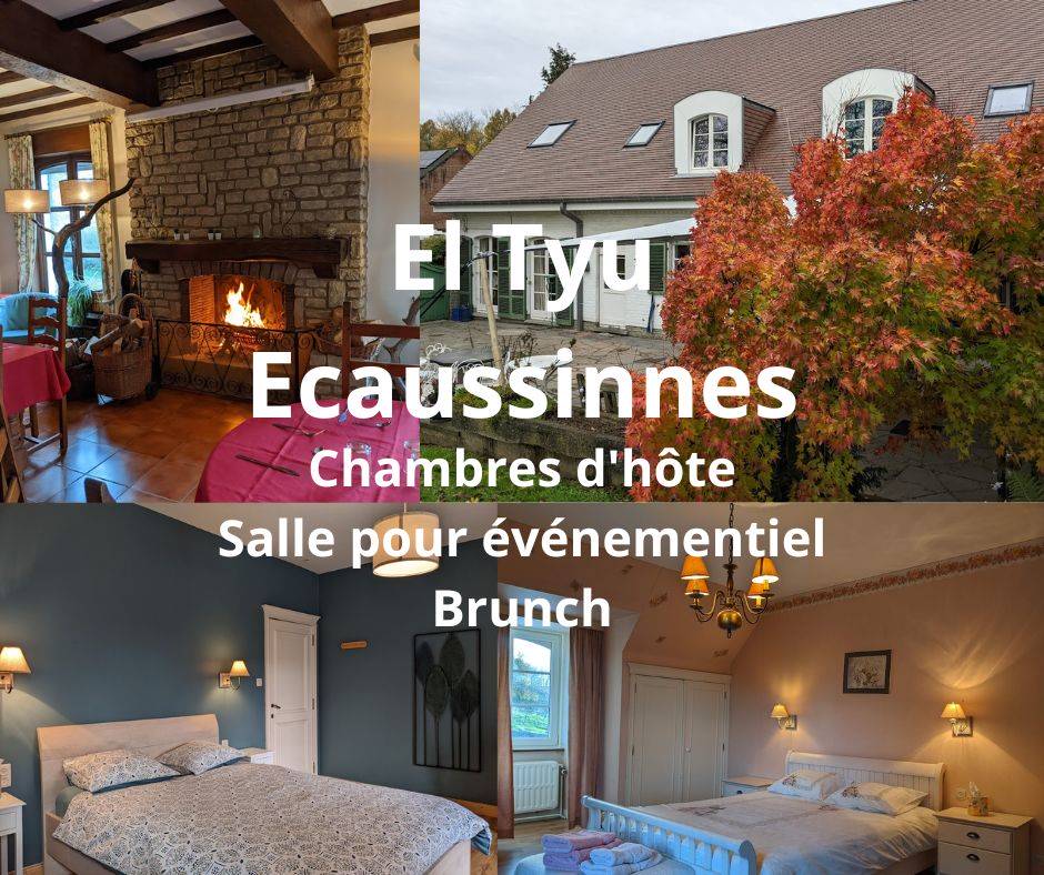 El Tyû Bed and breakfast Belgique Wallonie Hainaut Ecaussinnes