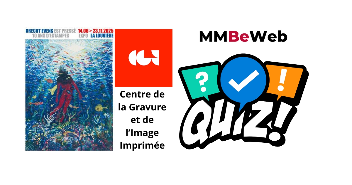 Quiz sur l'exposition "Brecht Evens est pressé"