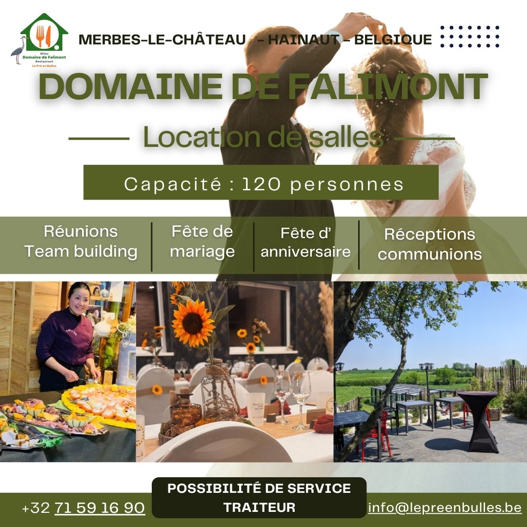 domaine de Falimont location salle mariage team building