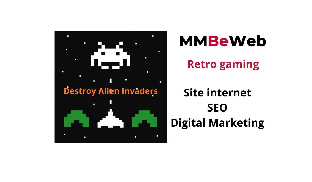 Destroy Alien Invaders – Retro gaming